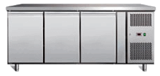 Стол с охлаждаемым шкафом COOLEQ GN4200TN с бортом