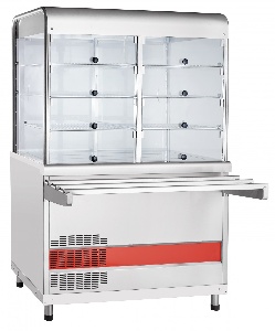 Тепловые витрины-прилавки