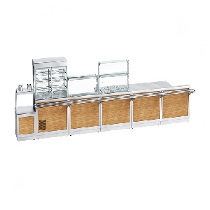 Прилавки для приборов и подносов