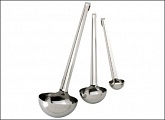 Половник 0,45 л d=12 см. L ручки 35 см. монобл. нерж. De Buyer