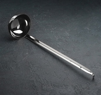 Половник, 500 мл, d=13 см, длина ручки 34 см, цельнотянутый-2