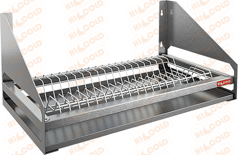 Полка настенная для сушки тарелок HICOLD НПДСТ 9,2/3,4-1