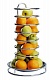 Этажерка для фруктов н/ж d=32,h=53