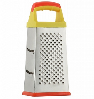 Терка 4-х сторонняя, 20 см, цветная ручка 1/96-1