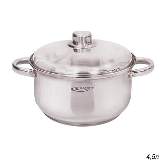 Кастрюля 1,8л. с металлической крышкой (Гретта)-1