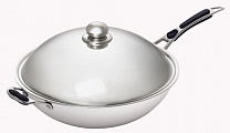 Сковорода с крышкой INDOKOR 36 см WOK