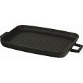 Сковорода-гриль 31*42 см. чугун, черная"ECO" LAVA