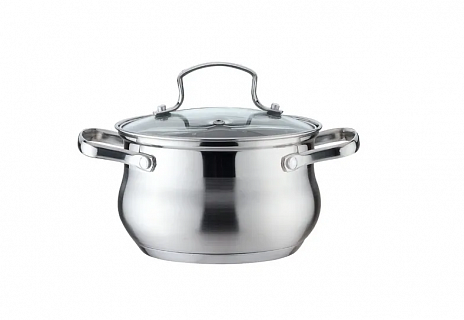 Кастрюля Kelli нержавеющая сталь, 1,5 л 493782146-2