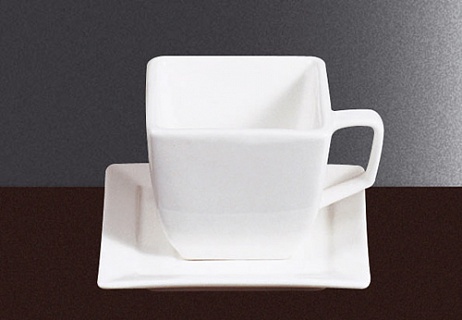 Блюдце кофейное квадратное ф-р FAIRWAY 9,5см 5190-1