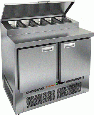 Стол охлаждаемый для пиццы HICOLD PZE1-11/GN (1/3H)-1