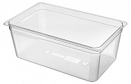 Гастроемкость 1/1 h=200 мм. 26,5 л. поликарб. прозрач. /1/3/