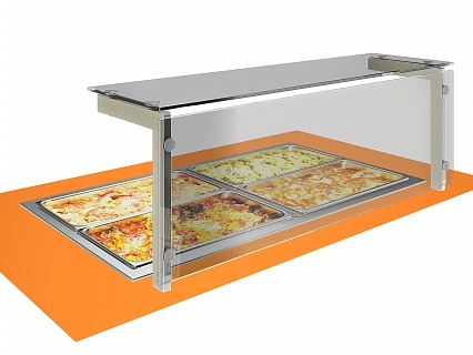 Мармит вторых блюд встраиваемый Виола МВ-1025Б-3