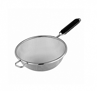 Сито мелкая сетка; сталь нерж.; D=260, H=75, L=580мм; металлич., черный-1