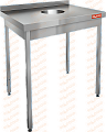 Стол нержавеющий для сбора отходов HICOLD НДСО-9/6Б