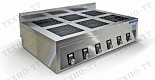 Плита индукционная 6-конфорочная ИПП-610145