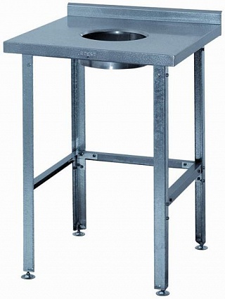 Стол специализированный для сбора остатков пищи СРО-С-1- 600.600-02 (СРО-3/ 600)-1