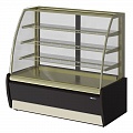 Витрина кондитерская KAYMAN K-ВК-1300 бронза