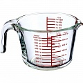 Кувшин мерный 1,0 л, стекл. Regent Inox Linea Franco 93-FR-MR-01-1000