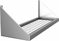 Полка настенная решетчатая под стаканы ПНР 12/3