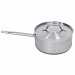 Сотейник  8 л. нерж. d=26 см. h=15 см. с крышк. двойное дно (индукция) MGSteel (С23S178KL)-preview-2