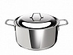 Кастрюля 8,0 л Ideal, нерж.сталь 1/4