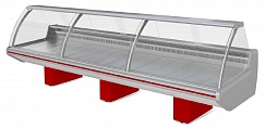 Витрина холодильная Парабель ВХС-2,5 (без боковин,ТРВ)(две тумбы)