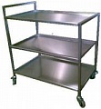 Тележка сервировочная ТСн 752 750*400*800,  2 полки, полностью нерж