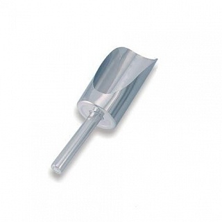 Совок для сыпучих продуктов 112 мм 400г нерж. MGSteel-1