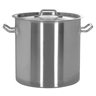 Котел 30 л Luxstahl нержавеющая сталь, тройное дно-1