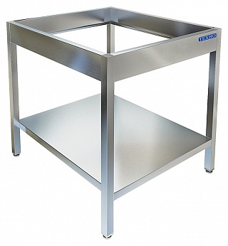 Подставка открытая с полкой для индукционной плиты СПИ-033/607-1