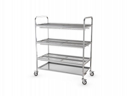 Тележка для тарелок ТТ-Л-3-1200.600-02 (ТТ-3)-1