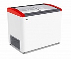 Ларь морозильный GELLAR FG350E красный