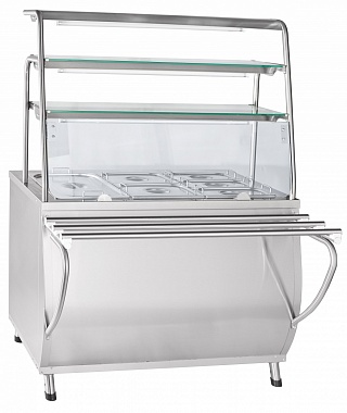 Мармит 2-х блюд ЭМК-70Т паровой (21001801022)-1