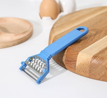 Овощечистка Доляна «Фреш», 16 см, цвет МИКС-1