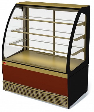Витрина неохлаждаемая Veneto VS-1,3 крашенная-1