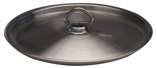 Крышка из нержавеющей стали 300 мм Luxstahl-1