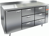 Стол охлаждаемый HICOLD GN 133/TN P