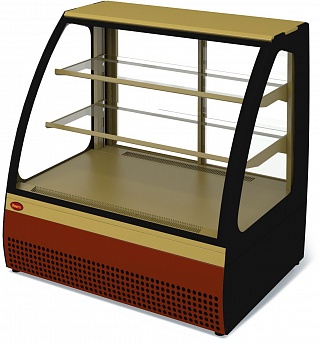 Витрина холодильная среднетемпературная настольная Veneto VSn 0,95, крашенная-1