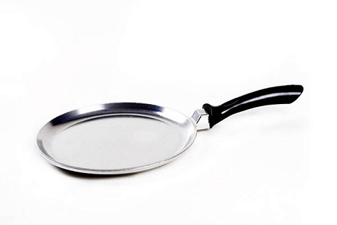 Сковорода д.240 блинная с пласт. ручкой й 2408Б-1