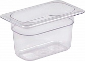 Гастроемкость из поликарбоната GN 1/9 176х109х100 мм  [JW-P194]