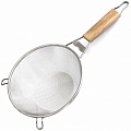 Сито Roal 24 см, с метал. сеткой, с деревян. ручкой