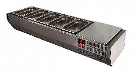 Витрина для ингредиентов VT2-G с крышкой 