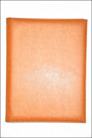 Папка-карта вин 32,5*18,5см квинель-шелк бежевая-1