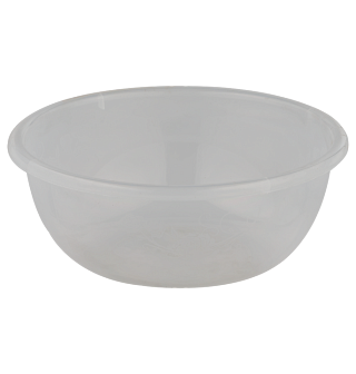 Таз 10,0 л прозрачный Люкс 1/30-1