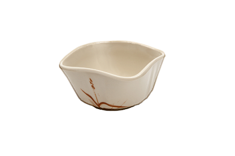 Миска квадратная 8,7см*в.5см 150мл "Осенняя трава"-1