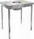 Стол нержавеющий для сбора отходов HICOLD НДСО-9/6