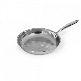 Сковорода с рифленым дном d=240/50 нерж. антиприг. покрытие, ИНДУКЦИЯ, LUXSTAHL																				-2