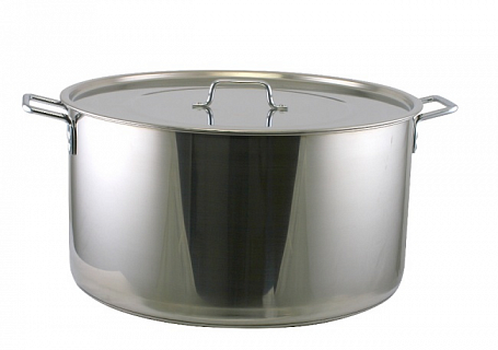 Котел 50л нерж сталь капсульное дно d50см h26см ОБЩЕПИТ КАТУНЬ (1/1)-1