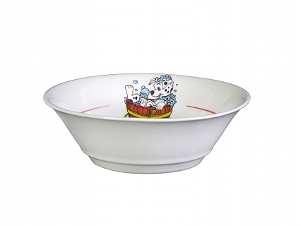 Салатник 360 мл ф.653 "Идиллия" (20) "Далматинцы"-1