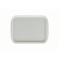 Поднос столовый 330х260 мм жемчужно-белый